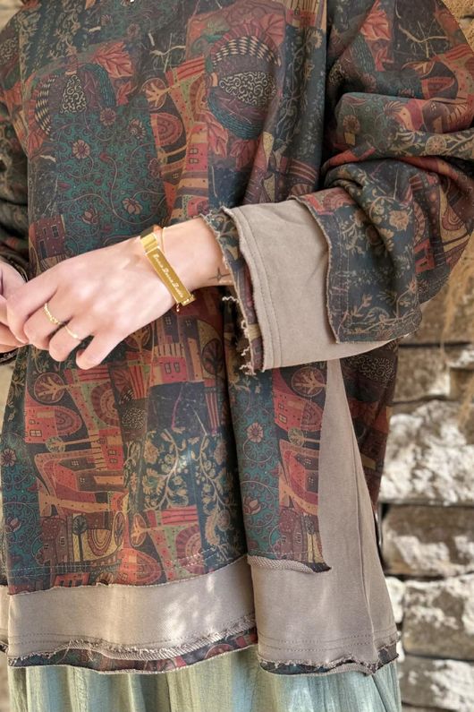 Jackanory Dream Sweatshirt Taupe 